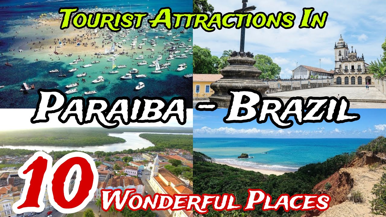 Top 10 Best Places to Visit in State of Paraiba 😍 | Brazil 🇧🇷 | English 