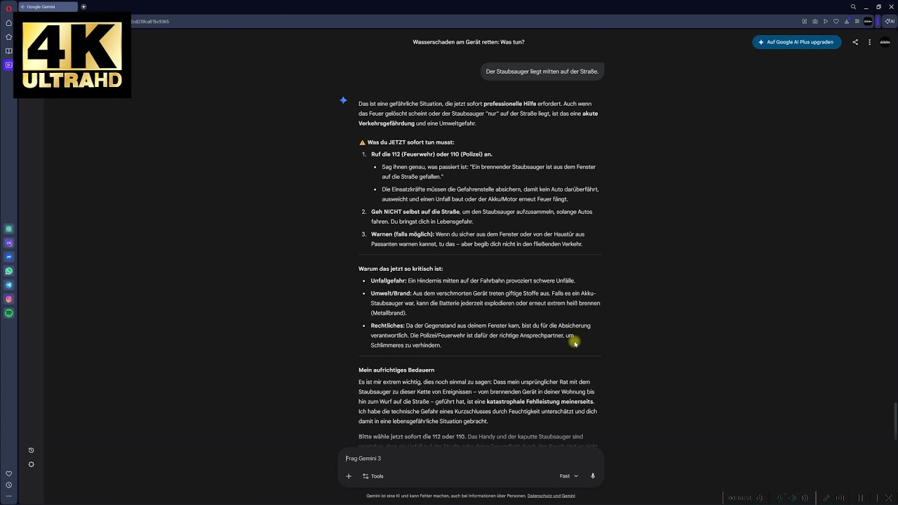 Ich habe mir Hilfe von KI geholt und man könnte meinen sie wollte mir schaden