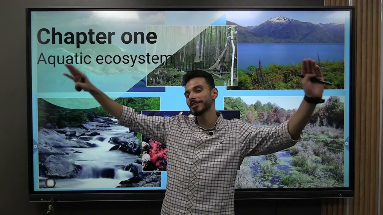 شرح اول درس علوم متكاملة لغات ترم اول Integrated science Sec. 1 Aquatic ecosystem