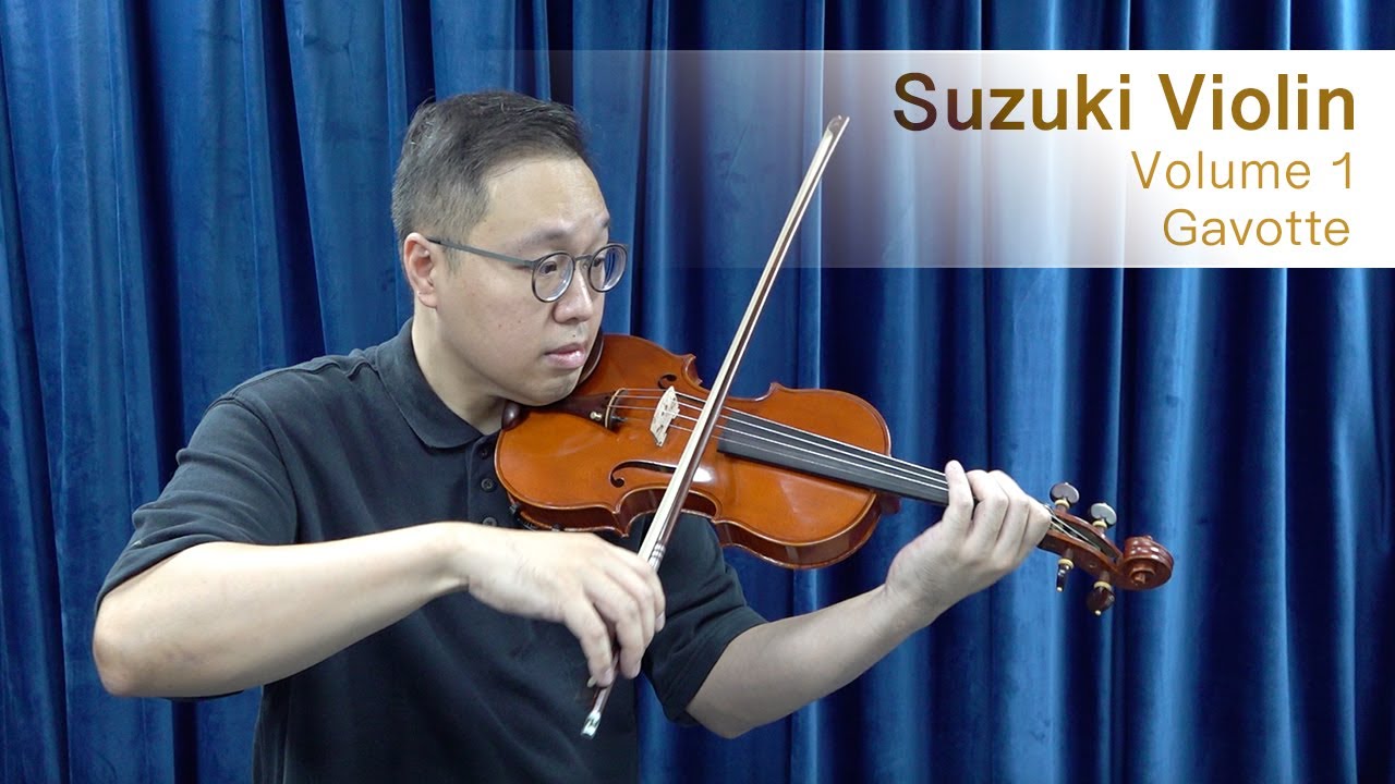 嘉禾舞曲｜鈴木小提琴教材第一冊｜安東尼工作室｜Gavotte｜Suzuki Violin Vol.1｜Anthony Studio Macau