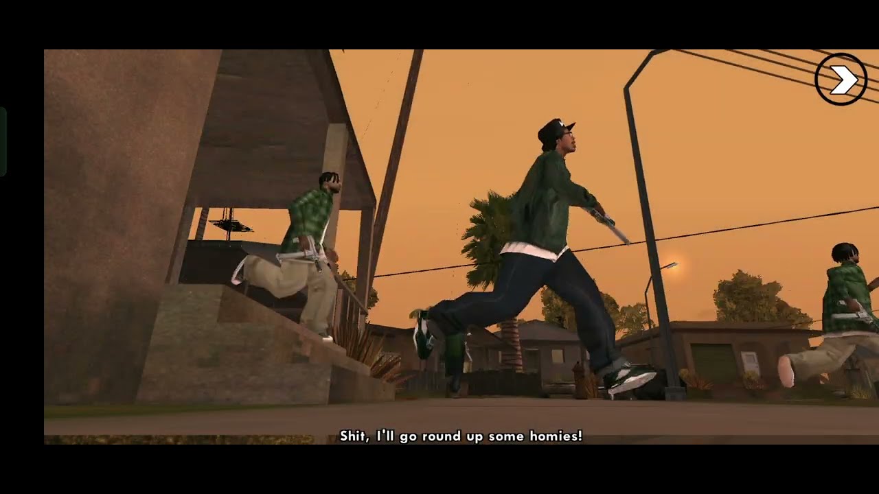GTA San Andreas - Walkthrough - Mission #17 - House Party (FULLHD) | AKGamings007