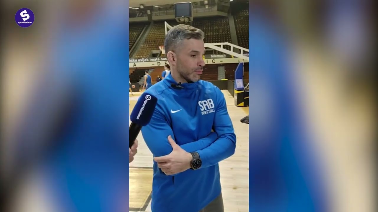 Dušan Alimpijević izneo utiske pred meč sa BiH!