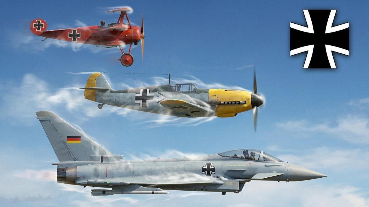 The EVOLUTION of German Airfighters