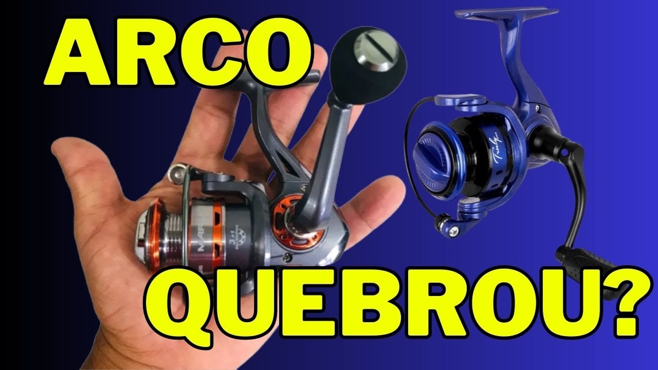 CONSERTE VOCÊ MESMO! COMO FAZER A MOLA DO ARCO DO MOLINETE! PESCA ULTRALIGHT , DEFEITO.