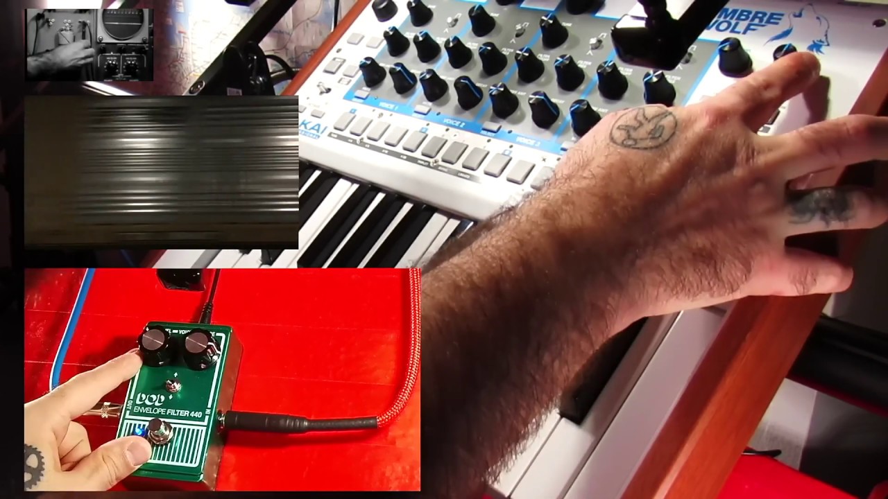 Akai Timbre Wolf vs. the DOD Envelope Filter 440