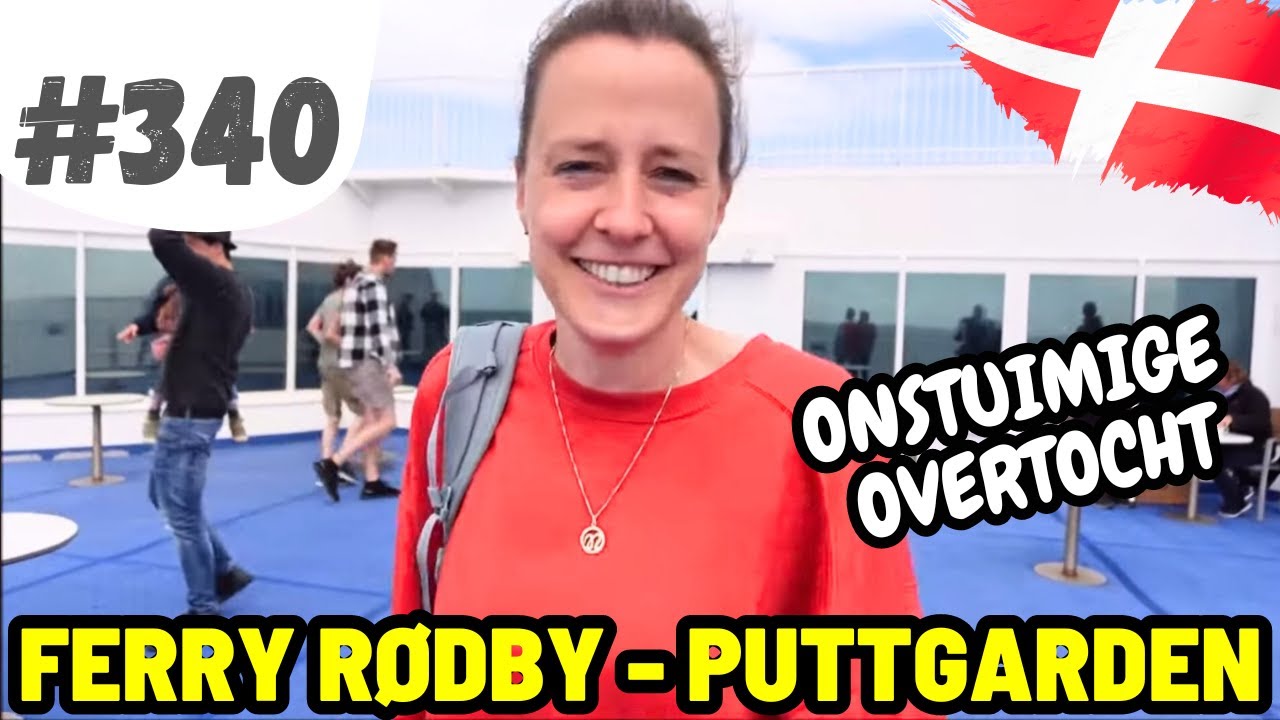 #340 MET DE CARAVAN OP DE VEERBOOT I Rødby - Puttgarden