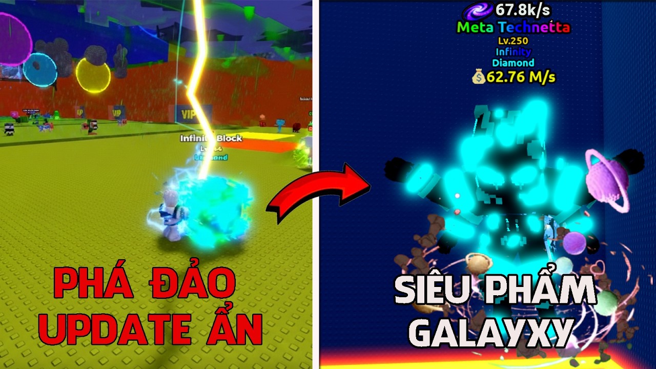 ESCAPE TISUNAMI FOR BRAINROTS| PHÁ ĐẢO UPDATE BÍ ẨN GALAXY STORM BÙNG NỔ SIÊU PHÂM GALAXY 2 MUTION.