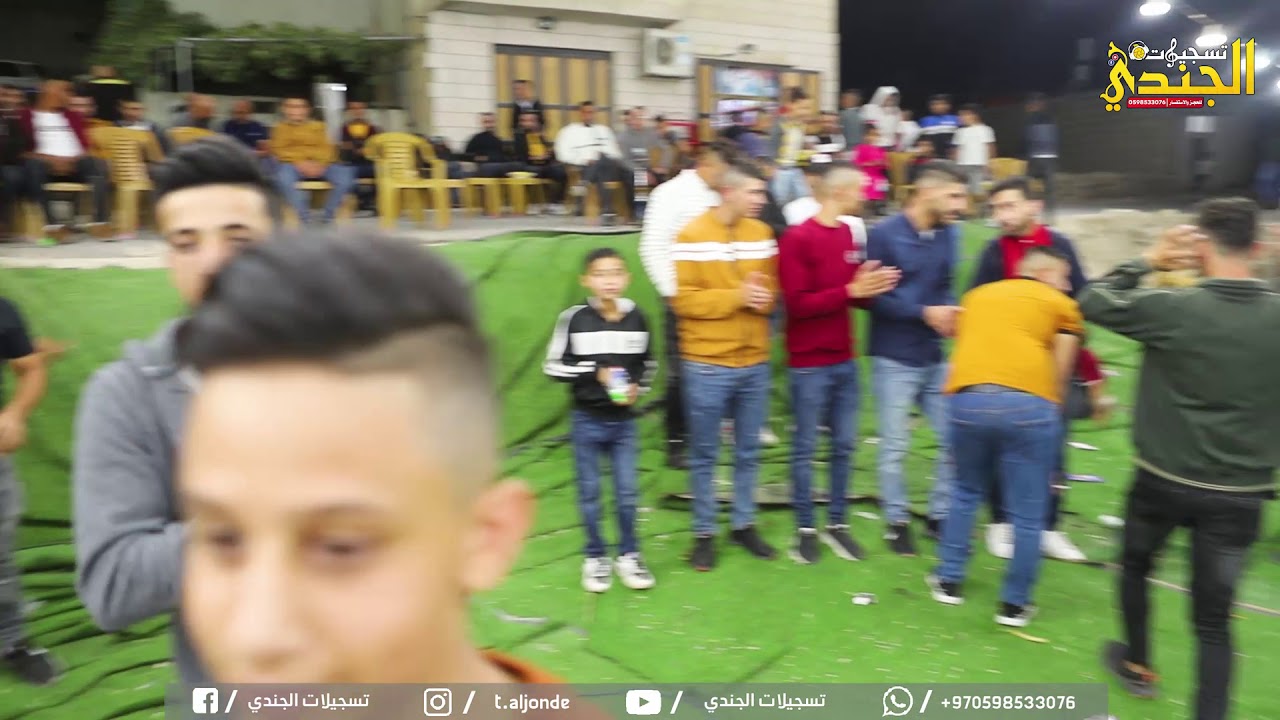 دحية رائعة محمد نواجعة واعويظة حوشية ||  سهرة مصعب مر || تسجيلات الجندي 2020