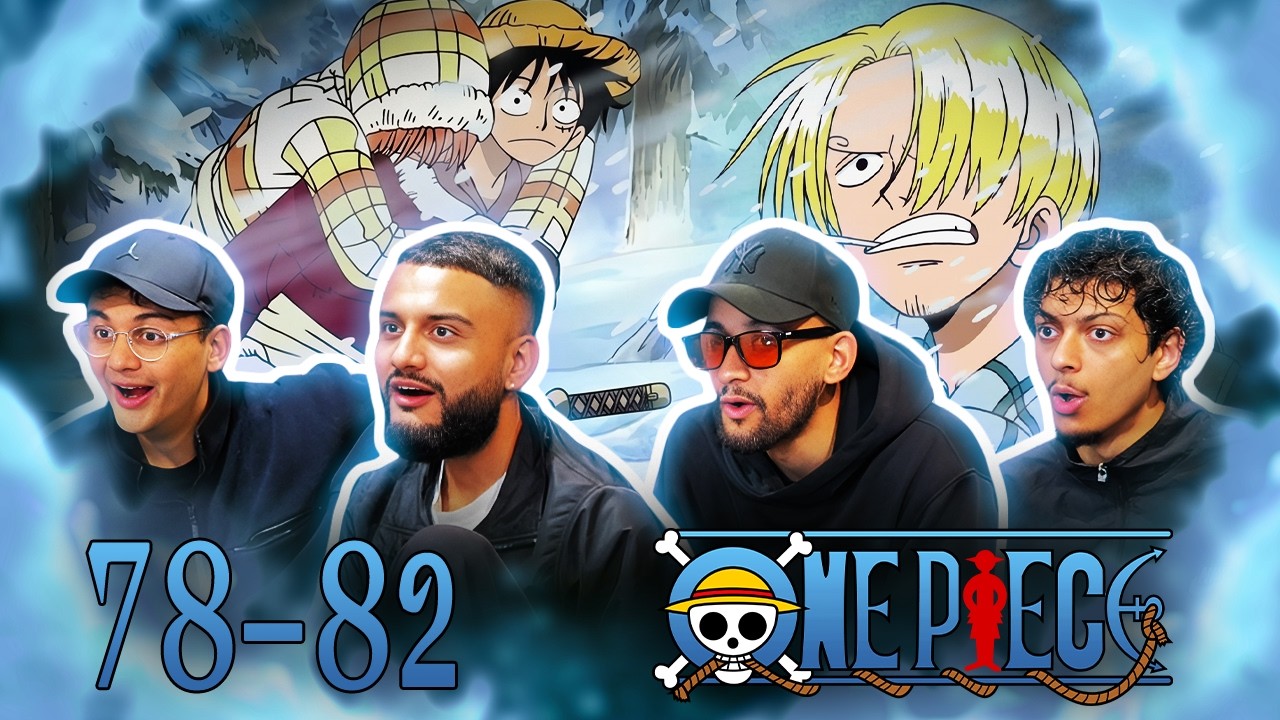DRUM ISLAND!! ❄️ | *ONE PIECE* Episode 78 - 82 | FIRST TIME REACTION