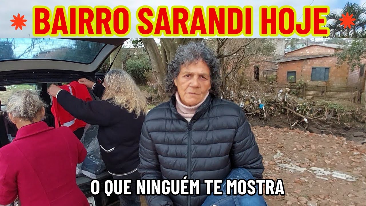 🔴 Bairro Sarandi Limpo, Mas em Crise: A Realidade Pós-Enchente que a Mídia Não Mostra!