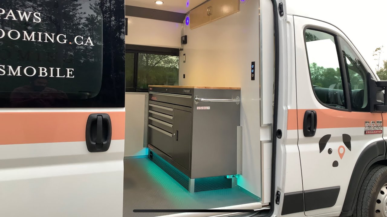 Marley Industries - Diamond Pro Grooming Van Conversion