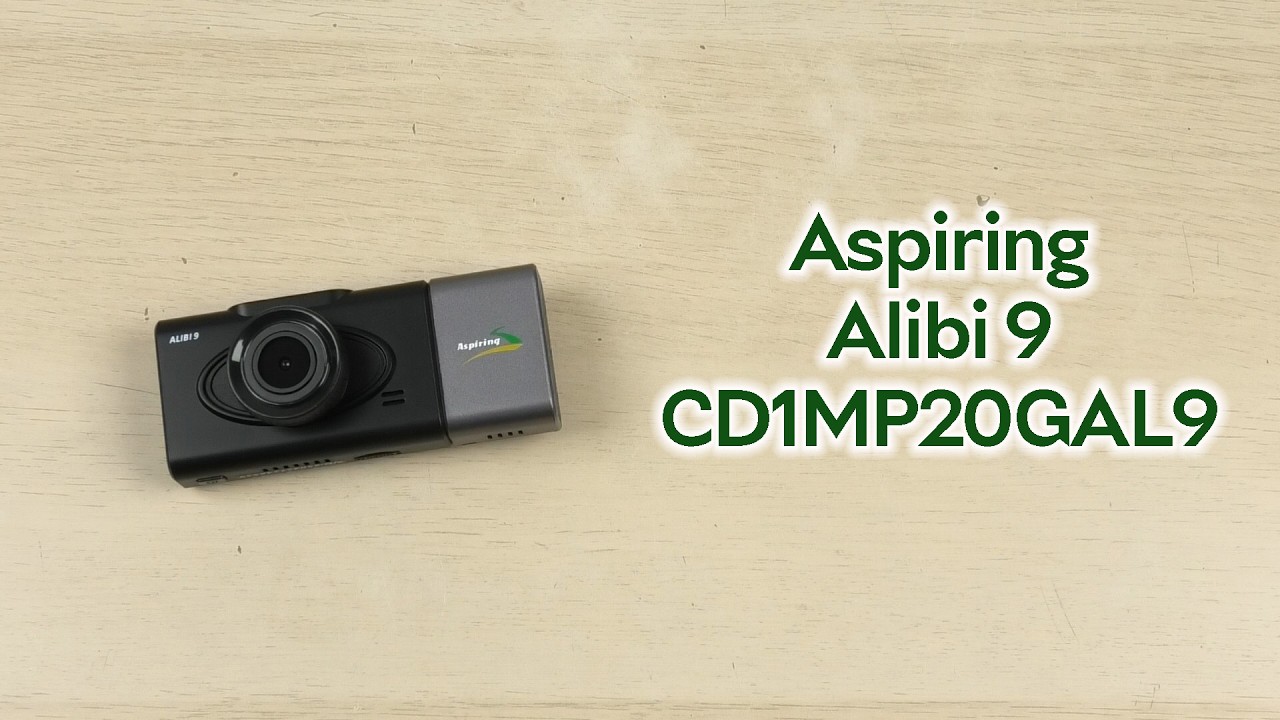 Розпаковка Aspiring Alibi 9, GPS, 3 Cameras, SpeedCam (CD1MP20GAL9)