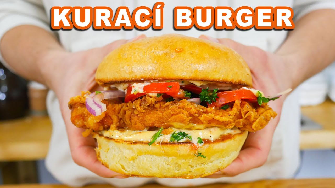 Kurací burger s domácimi žemľami | Viktor Nagy | recepty