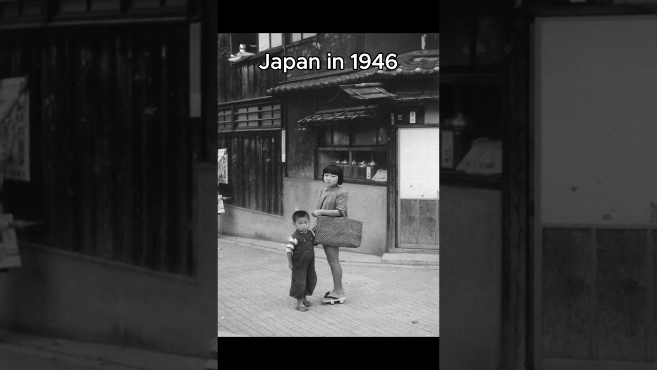 終戦直後の日本をカラー映像化