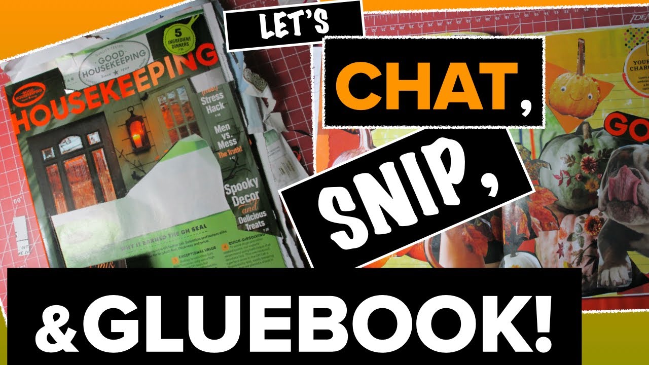 Let's GLUE BOOK & HARVEST! Beginner Friendly  MINIMAL Supplies😆Silly CHATTY  #gluebook2024