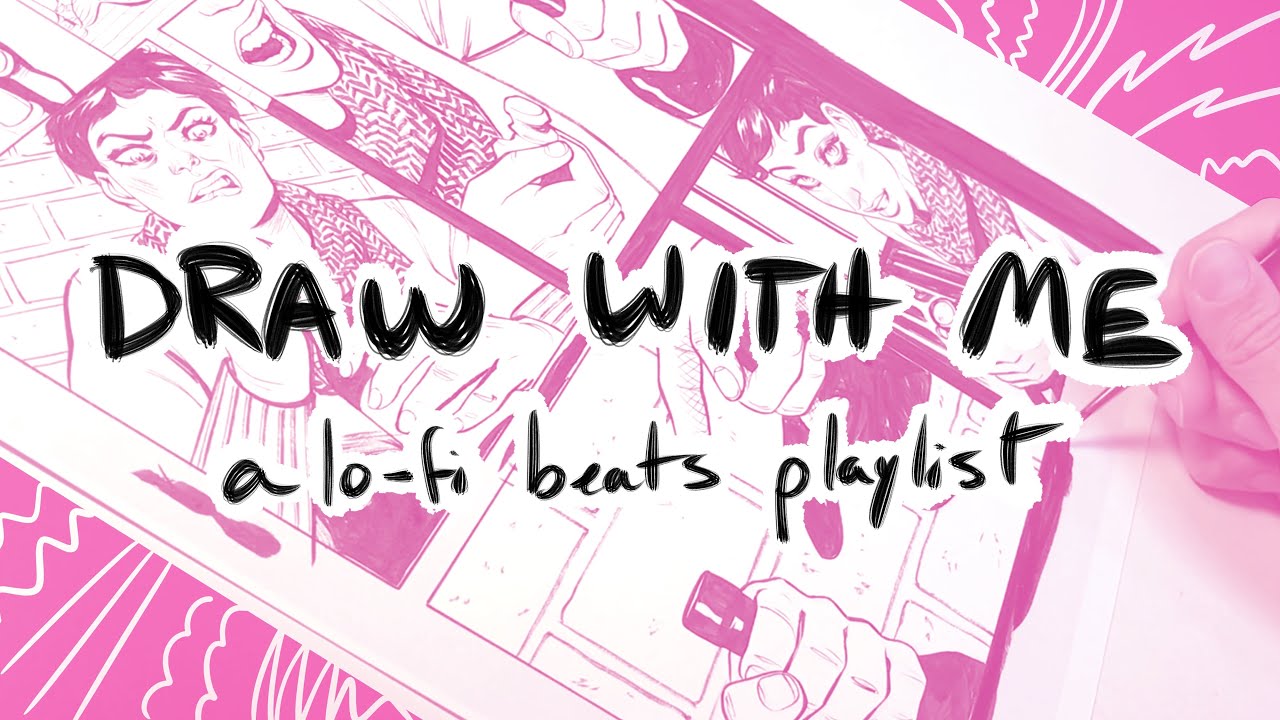 30 minutes of art-making and lo-fi beats