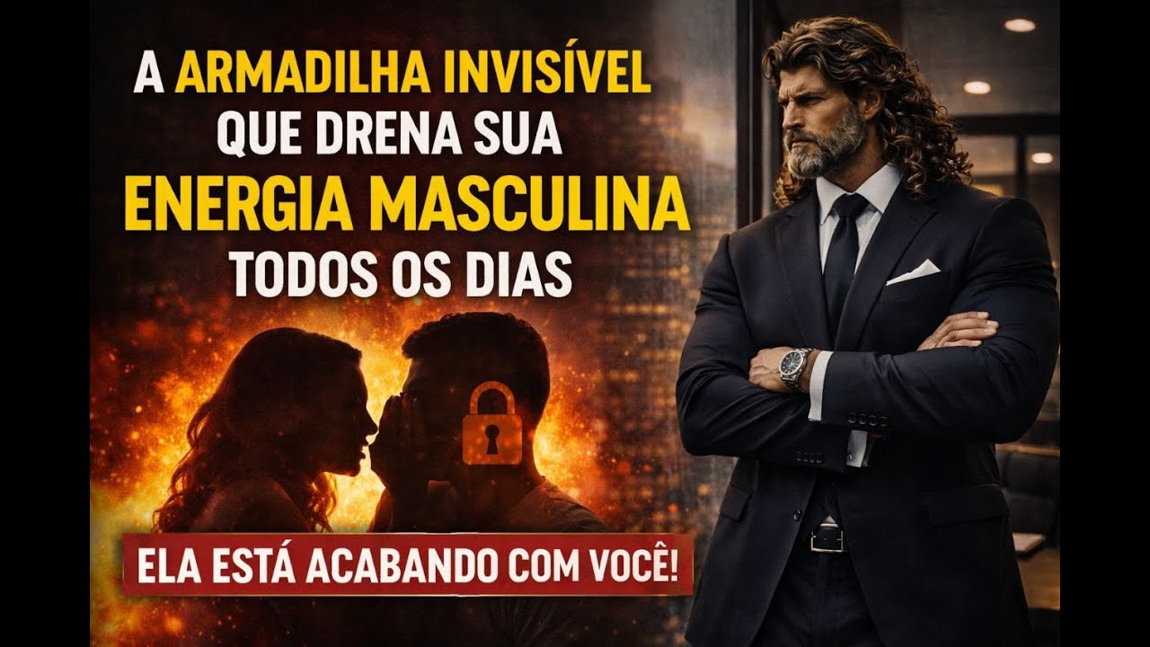 A ARMADILHA INVISÍVEL QUE DRENA SUA ENERGIA MASCULINA TODOS OS DIAS