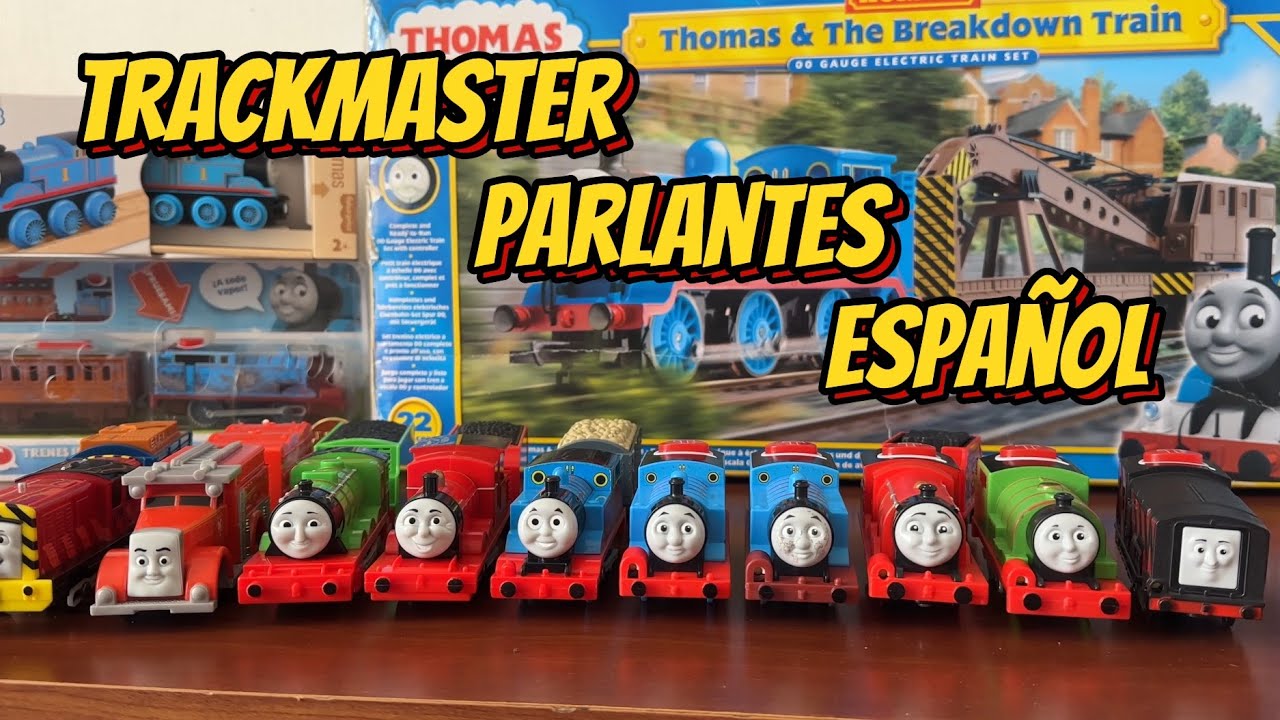 Colección Thomas Trackmaster Parlantes En Español !!! || TheMotorizedCollector