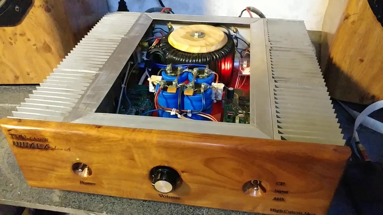 Test Amply Class A Hiraga 30w .
