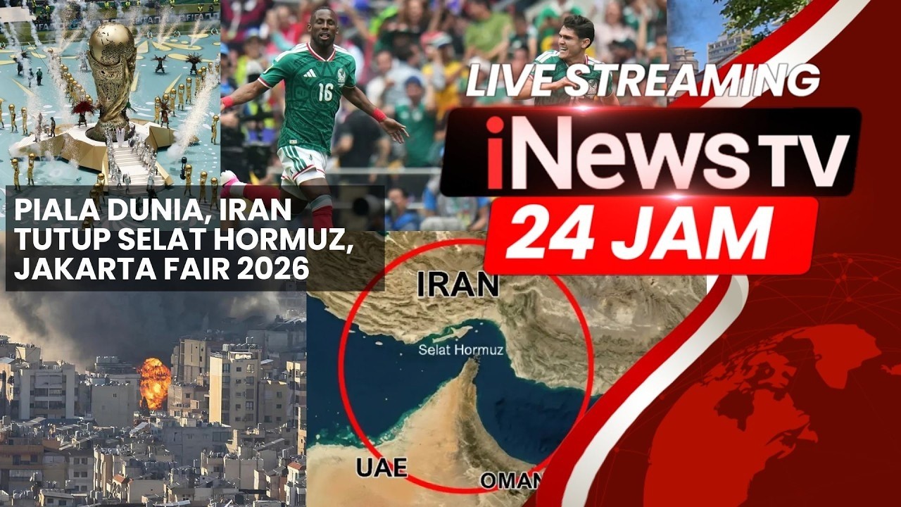 🔴LIVE STREAMING INEWS TV 24 JAM