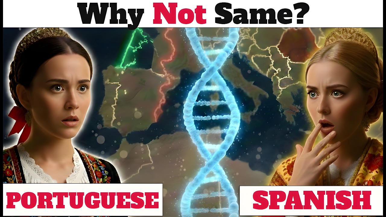 Why Are Portuguese Ancestries Different from Spaniards?
