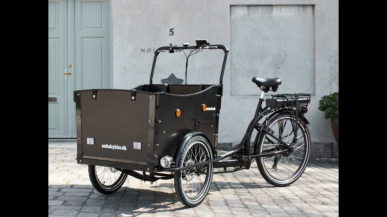 Introduction video Premium Electric Cargo bike. Amcargobikes - Amladcykler – Amladcyklar