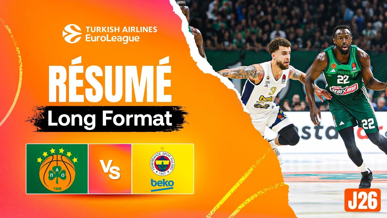 Kendrick Nunn est un magicien 🪄 ! - Panathinaikos vs Fenerbahçe - Résumé EuroLeague J26