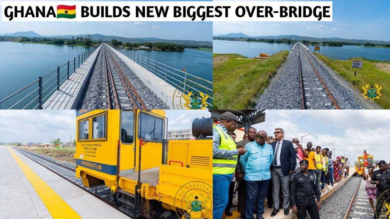 GHANA🇬🇭 Keeps SHOCKING US Still BUILDS BIGGEST OVER BRIDGE in Afienya