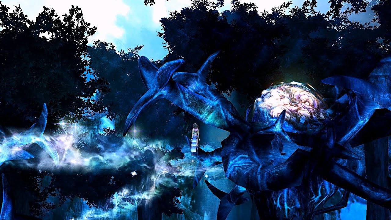 Final Fantasy X-2 HD Remaster | Macalania Woods | Ambience & Music