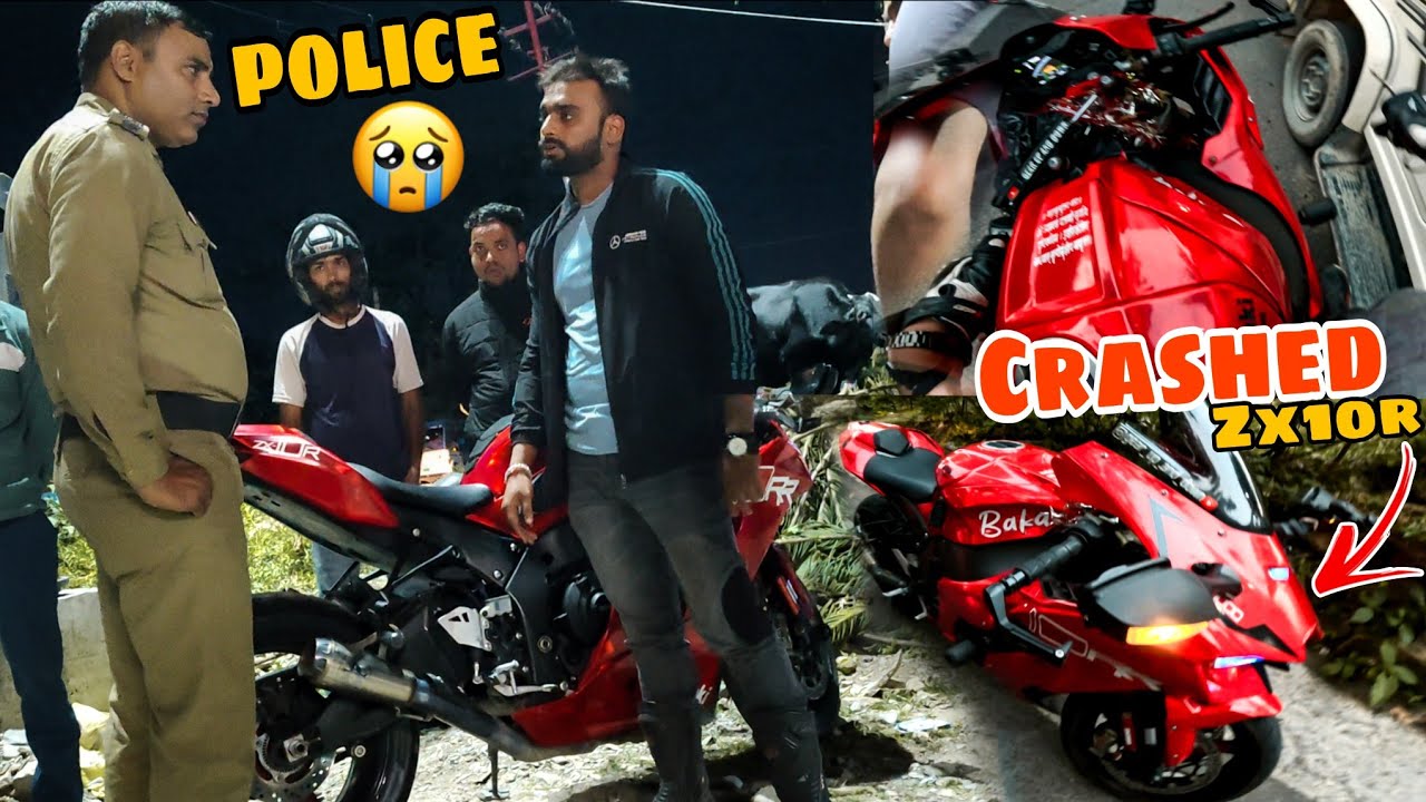 Diwali Pr Hua Apne Zx10r ka Crashed 😭 Police Station Jana Padha 🚨 Taxi Driver Vs Superbike Rider🤬