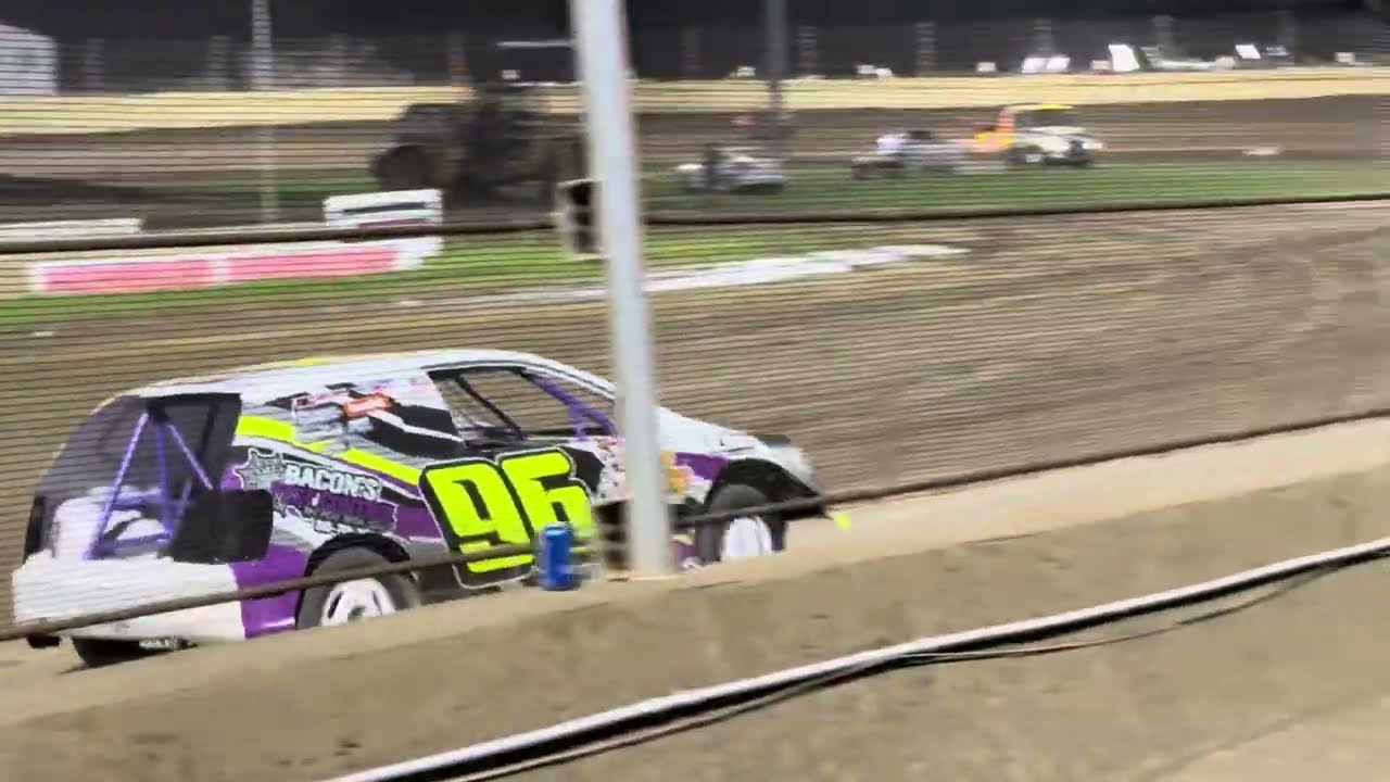 XR Woombah Reid Christensen passing points Kokomo Speedway, $100,000 Heat 1