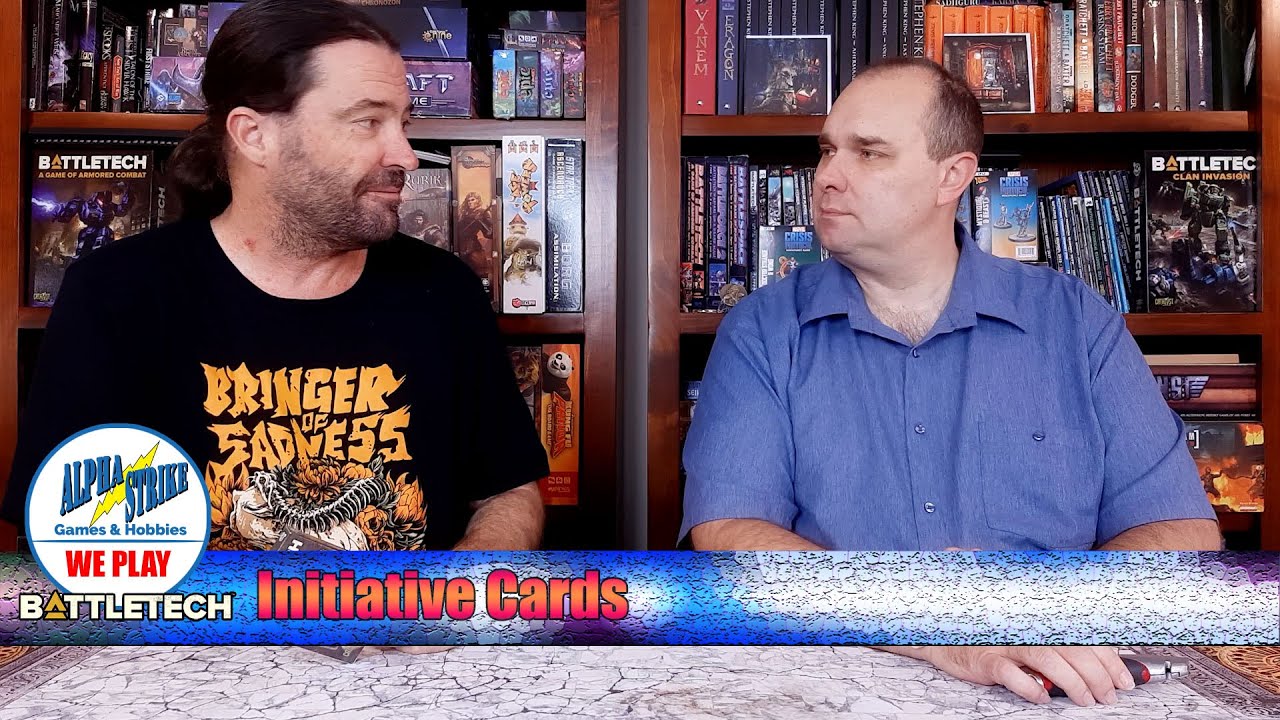 BattleTech Unboxing: Initiative Cards