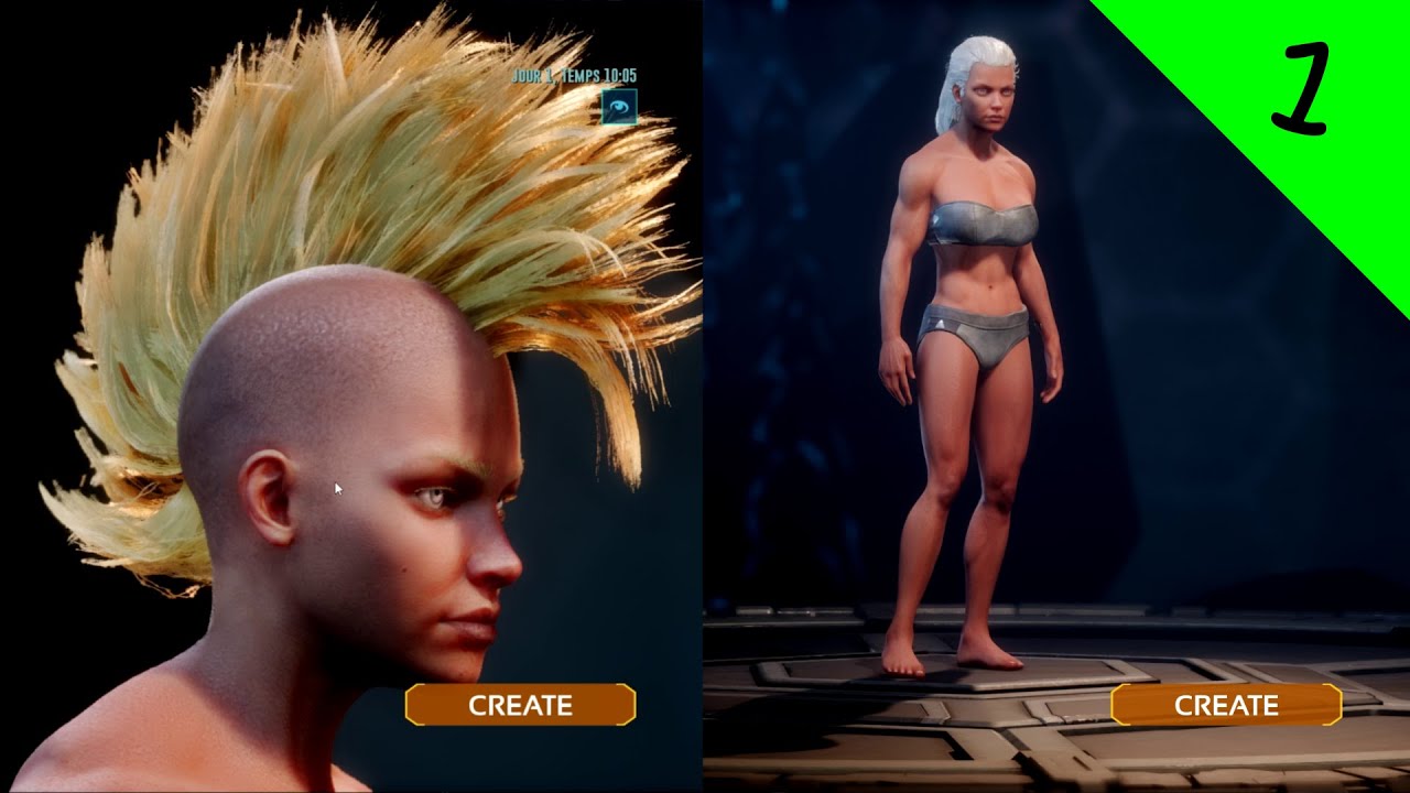 ¤ 1 Ark Ascended Solo : La création du personnage 🤷‍♀️🤷‍♂️👍