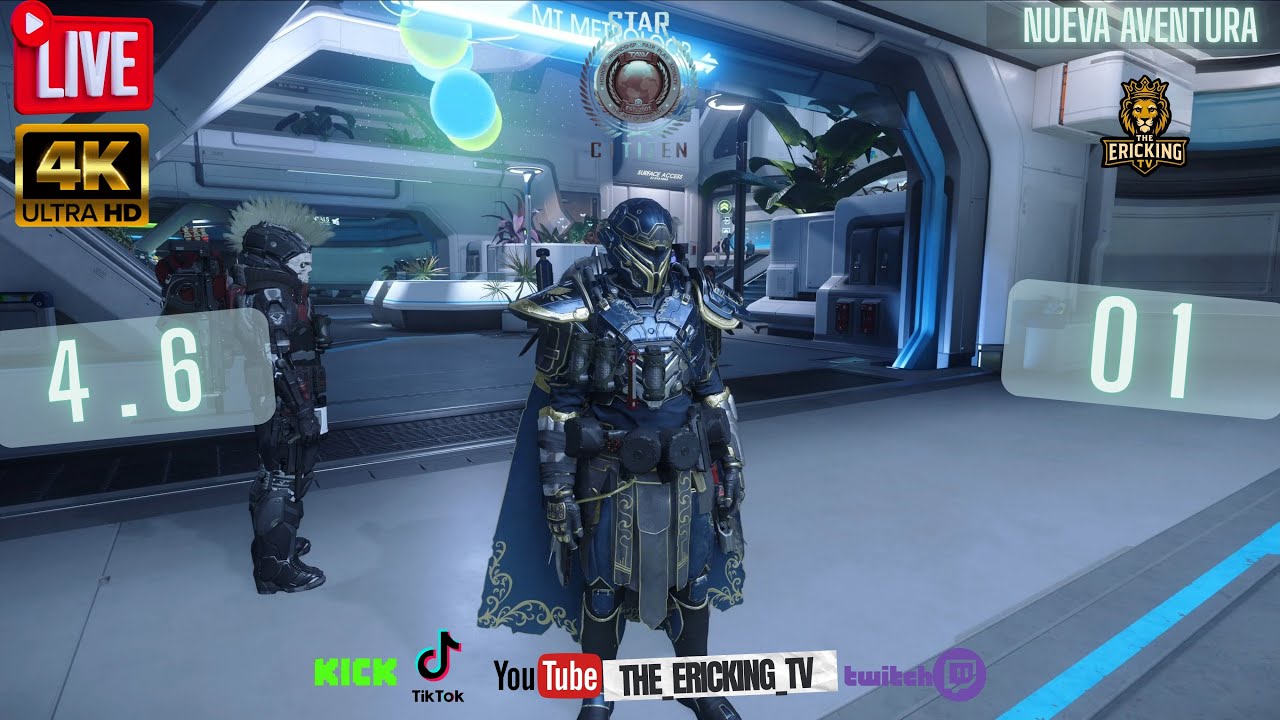 4.6 STAR CITIZEN CAPITULO 1.5: Nueva aventura II MULTISTREAM YOUTUBE TWITCH TIKTOK kick RTX 5080 4K