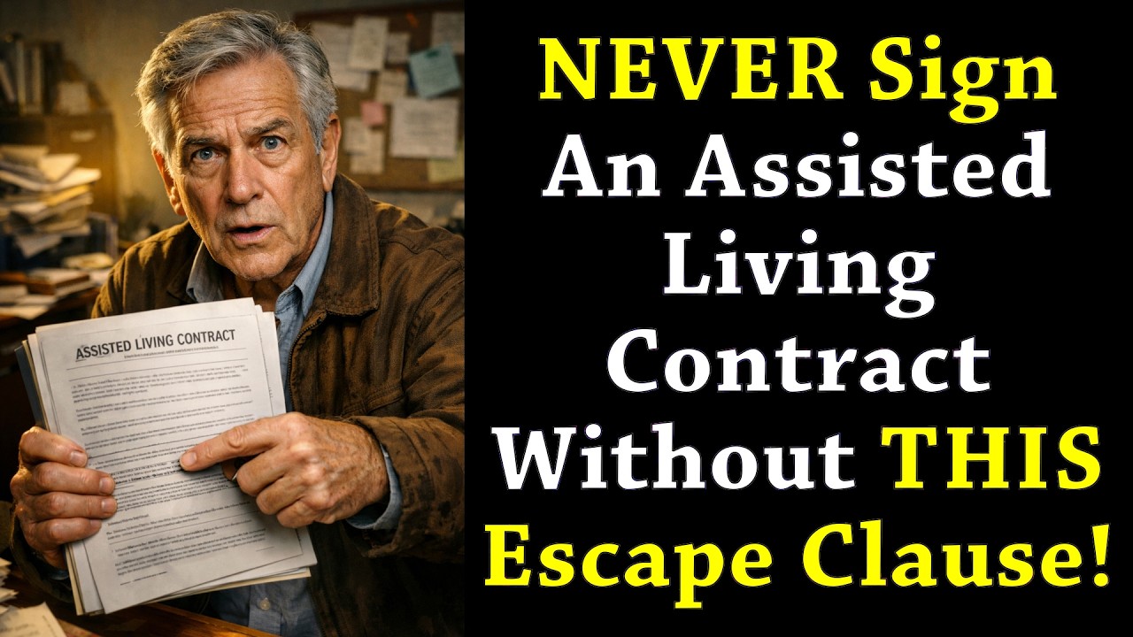 The 'Exit Clause' That Voids a Bad Assisted Living Contract (NEVER Sign Without This)!