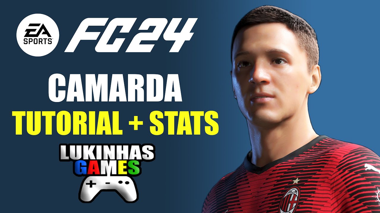 EA FC 24 | Camarda | Milan | stats | pro clubs | tutorial | look alike | how to create