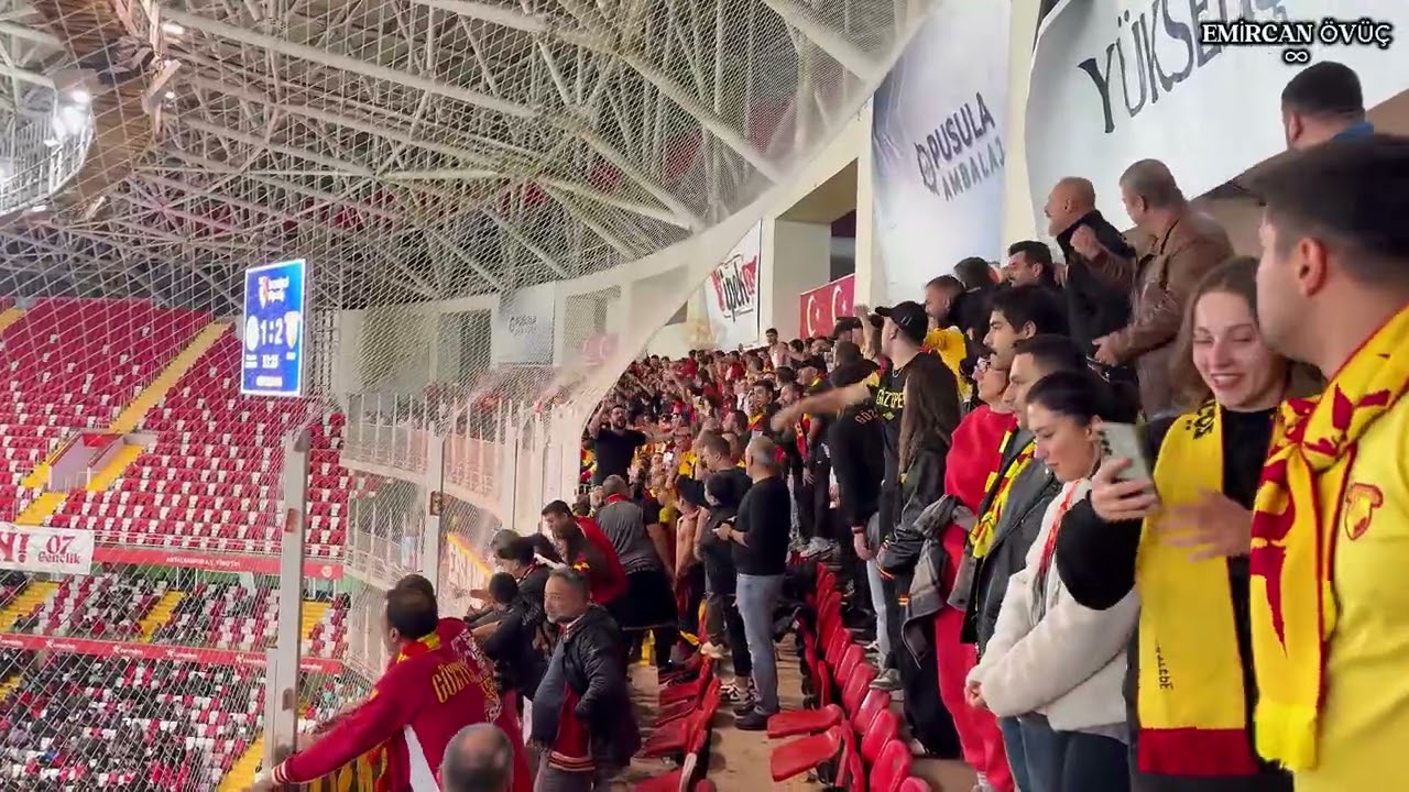 Yalı Medya | Antalyaspor 1 - 2 Göztepe'miz | Tribünsel