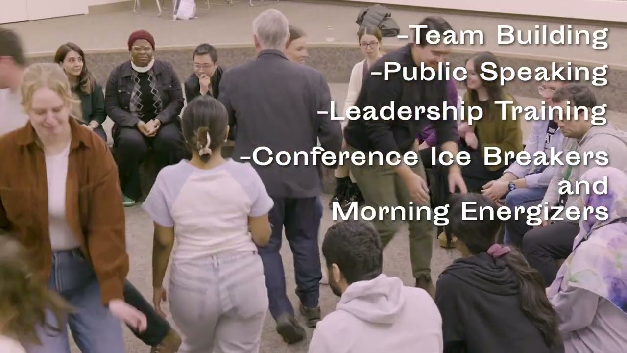 Corporate professional development through improv by Rapid Fire Theatre.