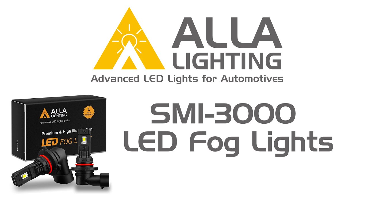 HB4 9006 LED Fog Lights Bulbs Replacement 6000K Xenon White Upgrade
