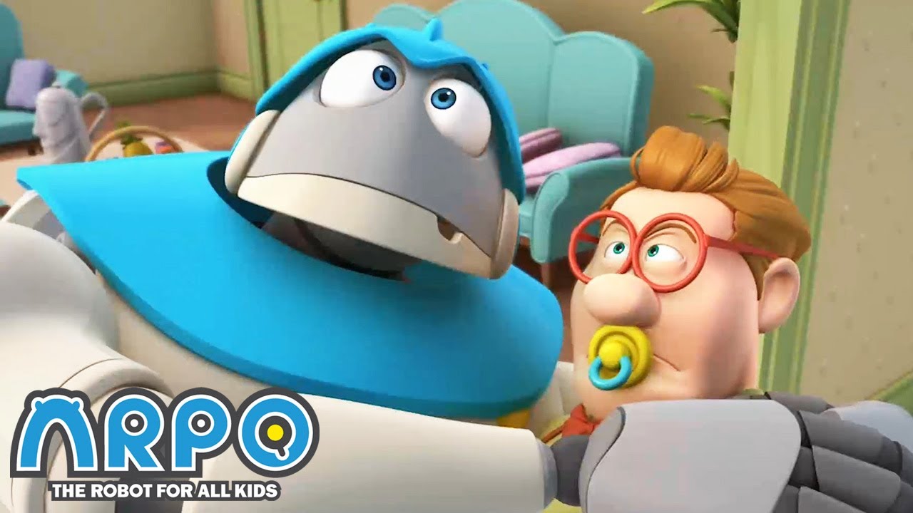 Bob the Baby - Arpo the Robot | Funny Cartoons for Kids | Kids Series | Animation