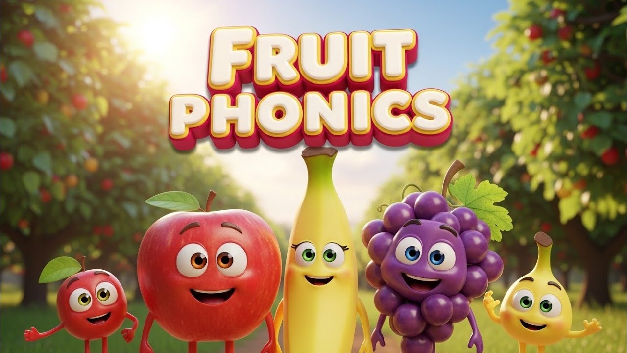 New ABC Phonics Song with Fruit Names 2026 🍎 Learn Alphabet A-Z for Kids | Clever Puppy Club