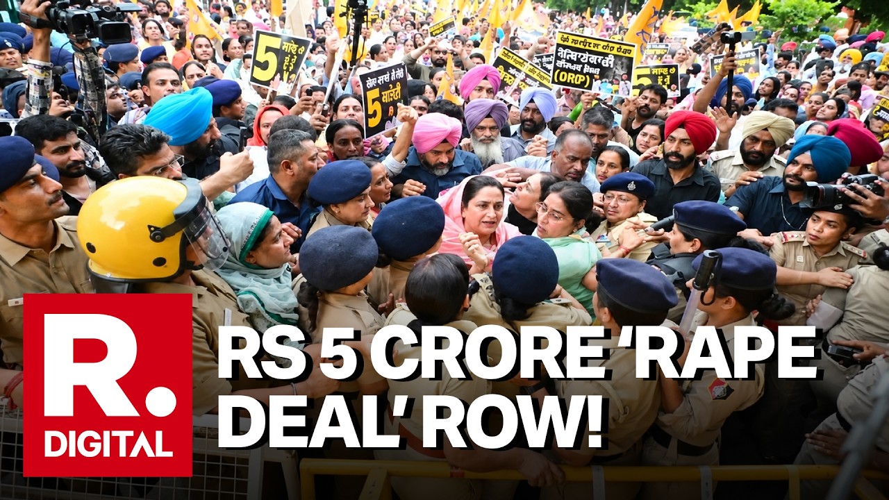 Punjab CM&rsquo;s House Under Siege? Harsimrat Badal Leads Protest Over Rs 5 Crore Rape Case Allegation