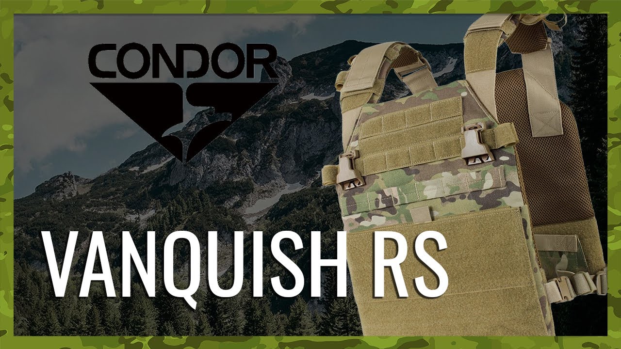 Nosič plátů CONDOR VANQUISH RS - Military Range CZ/SK