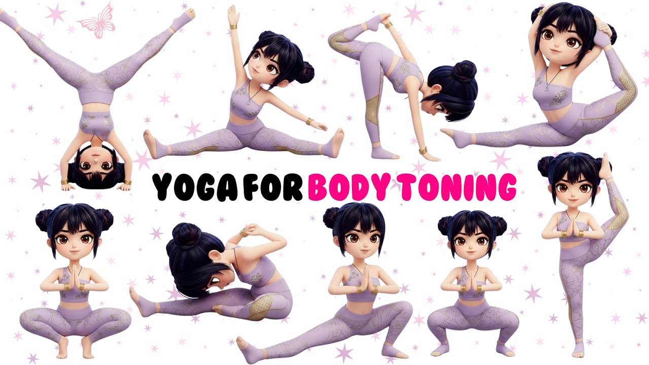 Easy Lying Down Yoga for Kids ✨ Perfect for Flexibility & Relaxation