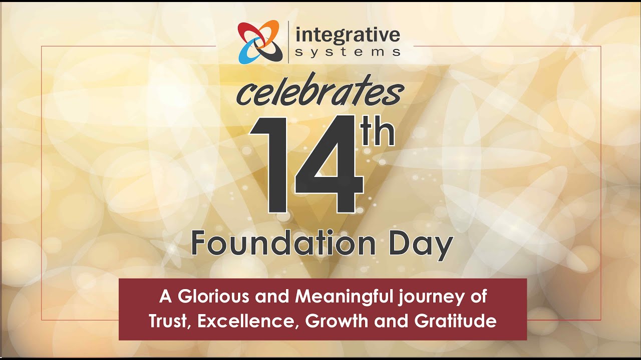 Foundation Day Celebrations 2023  | Integrative Systems