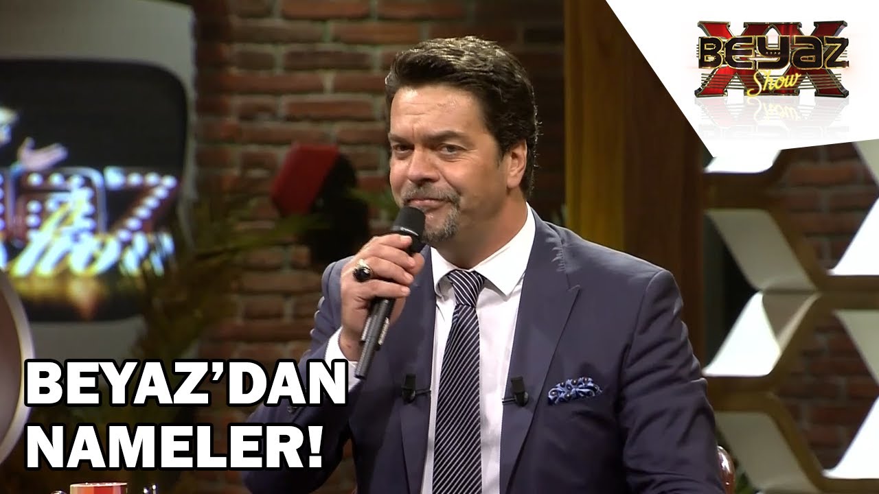 Beyaz Eline Mikrofonu Aldı! - Beyaz Show