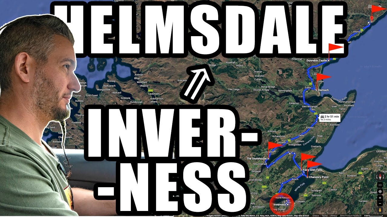 Let the NC500 begin 🏞️ Inverness – Helmsdale Road Trip 🚙