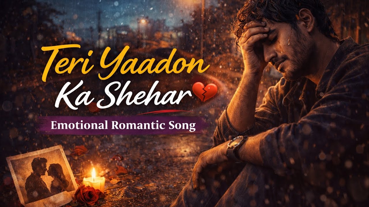 Teri Yaadon Ka Shehar 💔 | Heart Touching Sad Love Song | New Hindi Romantic Song 2026