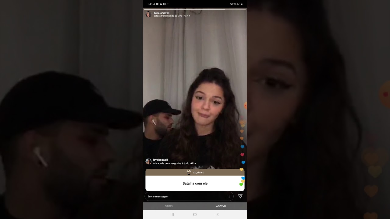 KRAWK RIMANDO ÃO VIVO COM A NAMORADA!!!