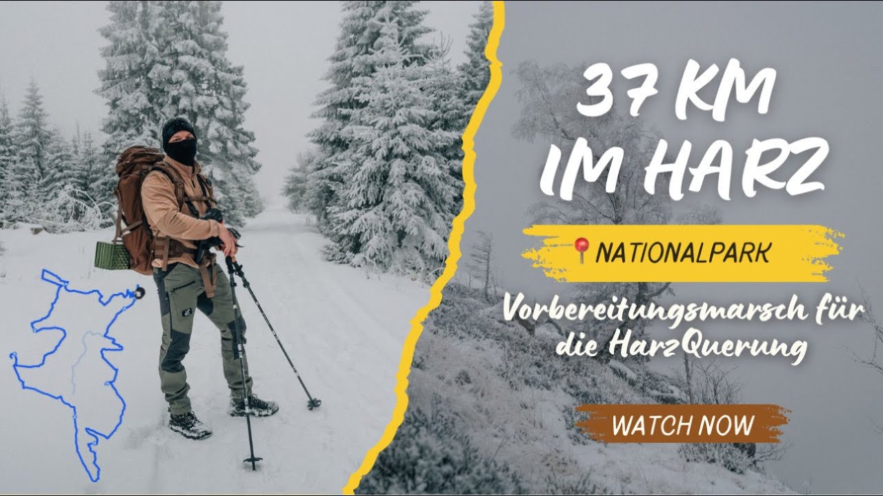 Harz-Wintertour: 10 Stempel & Vorbereitung auf die HarzQuerung! | Wandern im Harz